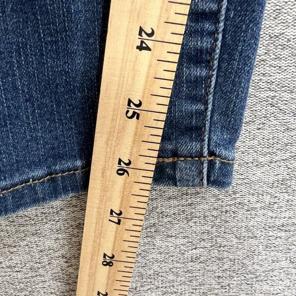 Jessica Simpson Jeans Womens Size 10 Blue High Rise Ankle Cotton Blend Stretch - Picture 8 of 15